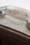Pre-owned 2000s Chloe Silver Metallic Leather Paddington Shoulder Bag