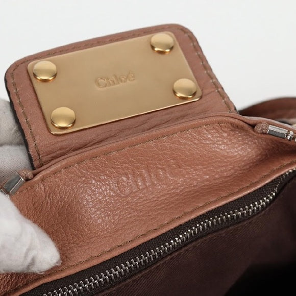 Pre-owned Vintage Chloé Paddington Bag – Rare Pink Leather, Oversized Lock & Key