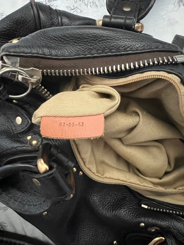 Pre-owned Black Chloé Paddington Bag – Gold Hardware