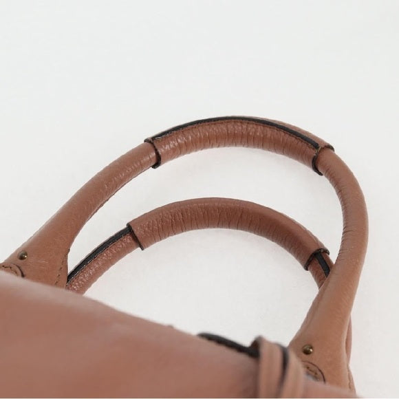 Pre-owned Vintage Chloé Paddington Bag – Rare Pink Leather, Oversized Lock & Key