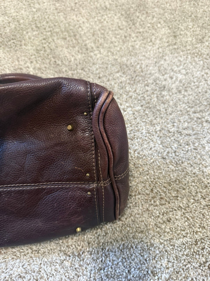 Pre-owned Chloe paddington brown handbag