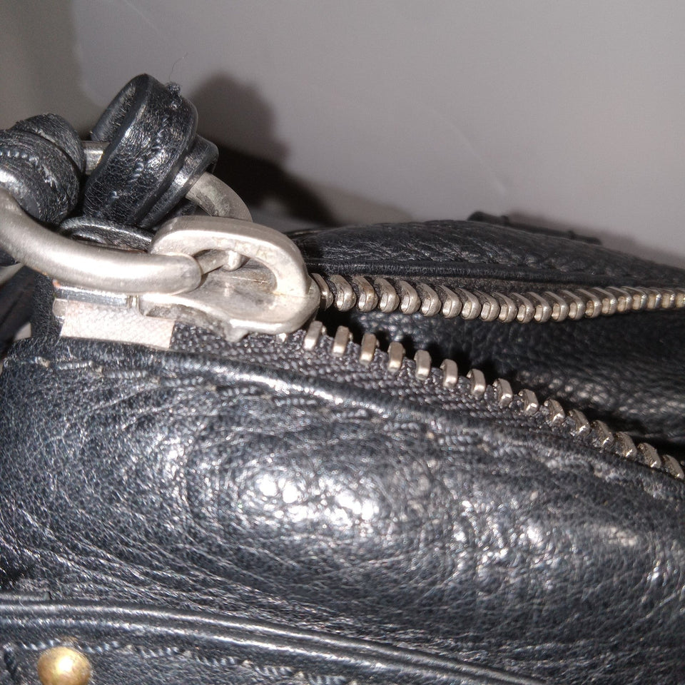 Pre-owned Chloe Handbag Paddington Black with Padlock