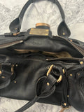 Pre-owned Black Chloé Paddington Bag – Gold Hardware