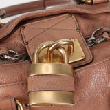 Pre-owned Vintage Chloé Paddington Bag – Rare Pink Leather, Oversized Lock & Key