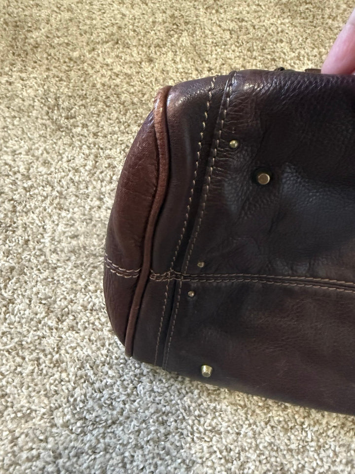 Pre-owned Chloe paddington brown handbag