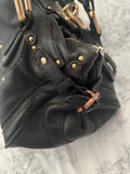 Pre-owned Black Chloé Paddington Bag – Gold Hardware