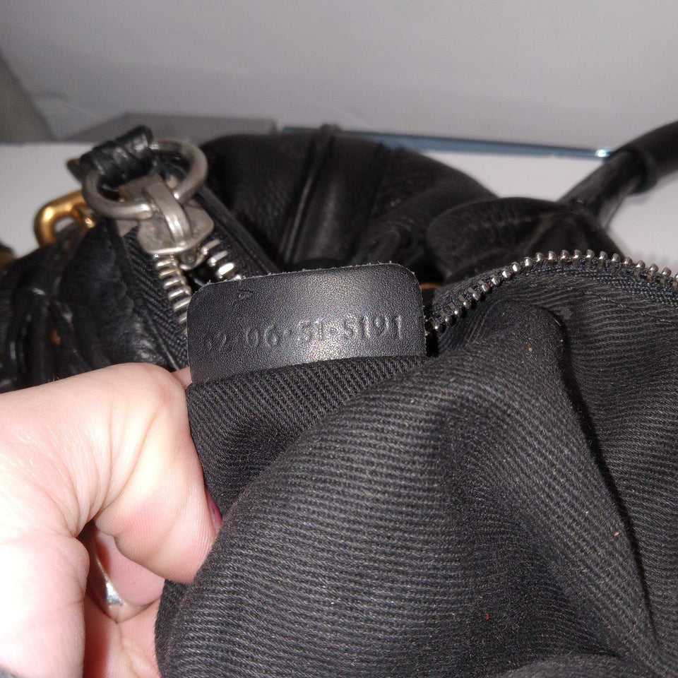 Pre-owned Chloe Handbag Paddington Black with Padlock