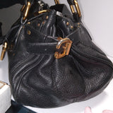 Pre-owned Chloe Handbag Paddington Black with Padlock